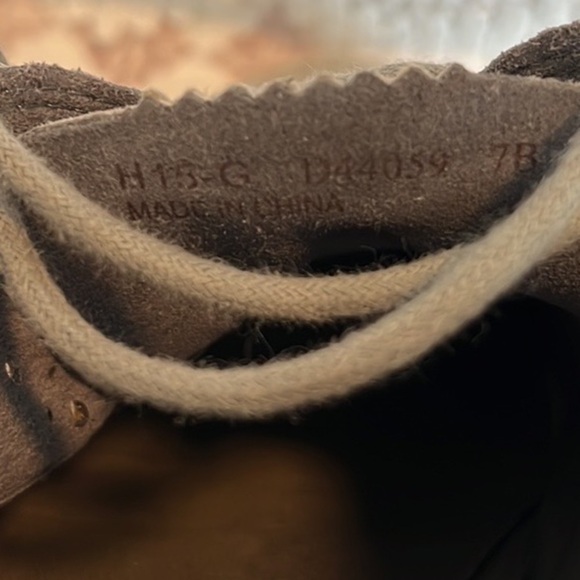 Cole Haan ZeroGrand Oxford Sneaker Sole Wingtip Gray Suede Perforated Size 7 - Picture 14 of 14